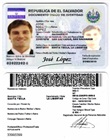 Documento único de identidad (DUI)